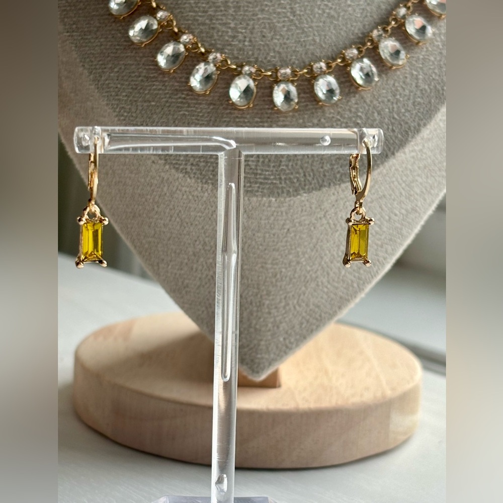 🌟BUY 1 GET 1 FREE🌟Crystal & Gold Hoops